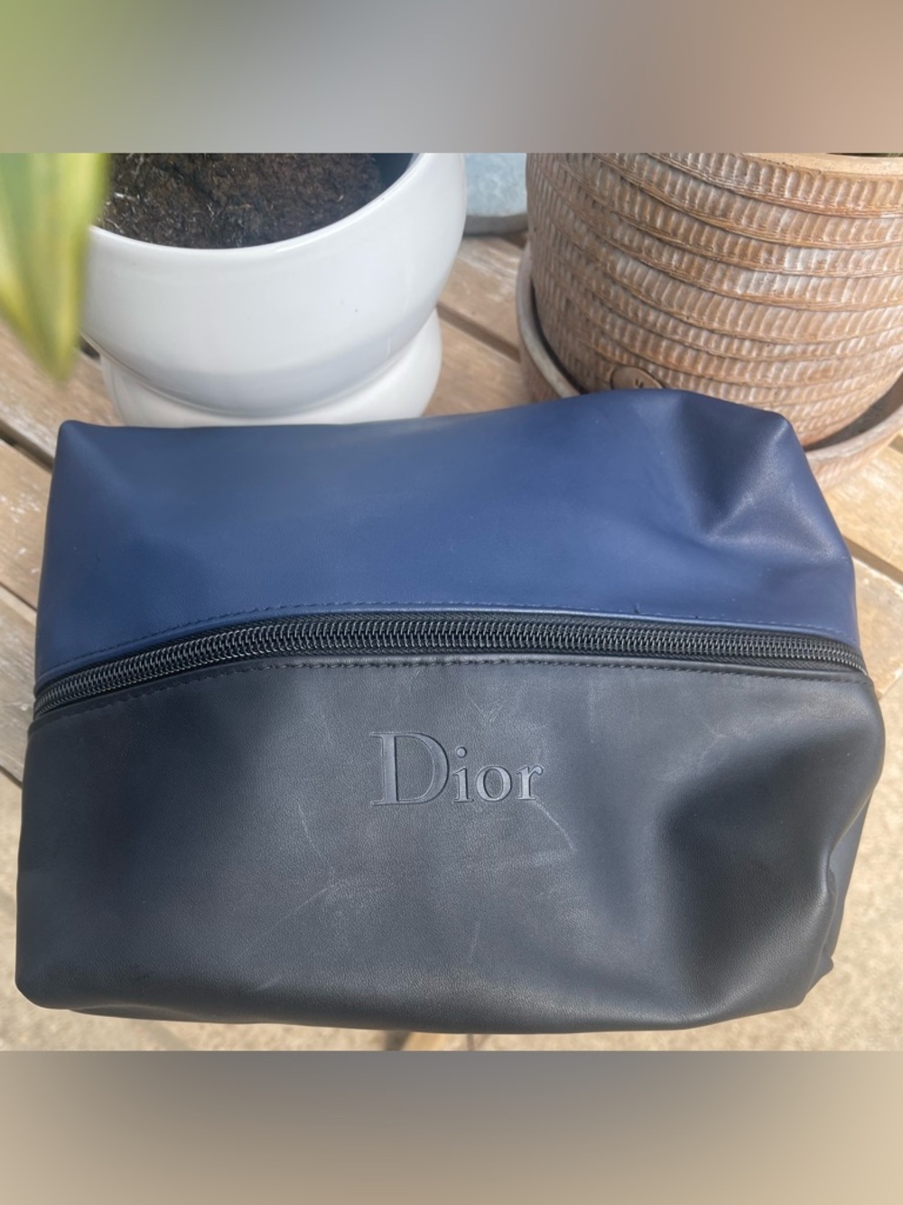 Christian Dior Dopp Kits Men’s Toiletry Bag Travel Kit Pouch Designer Luxury